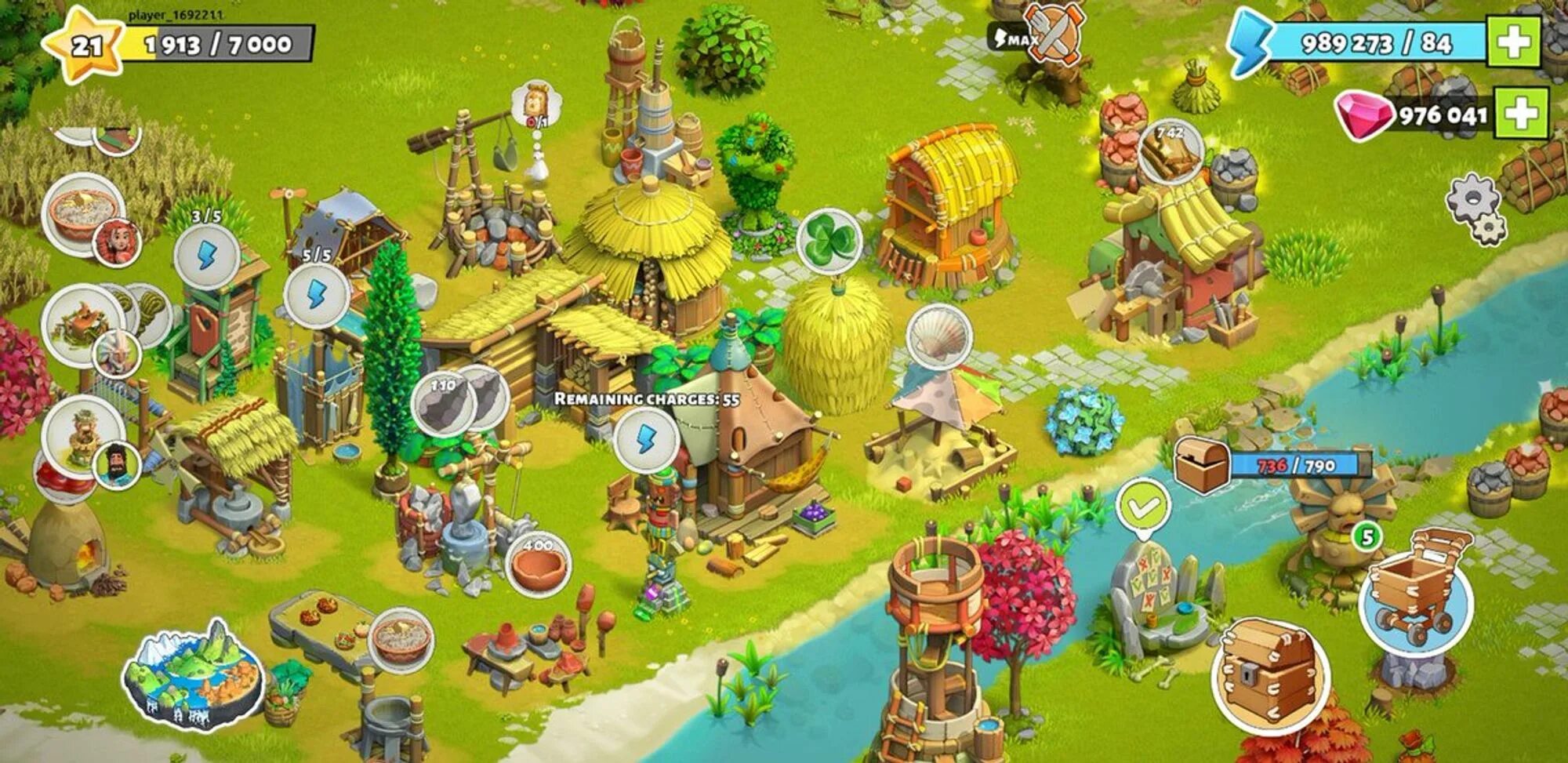 Остров игра family island