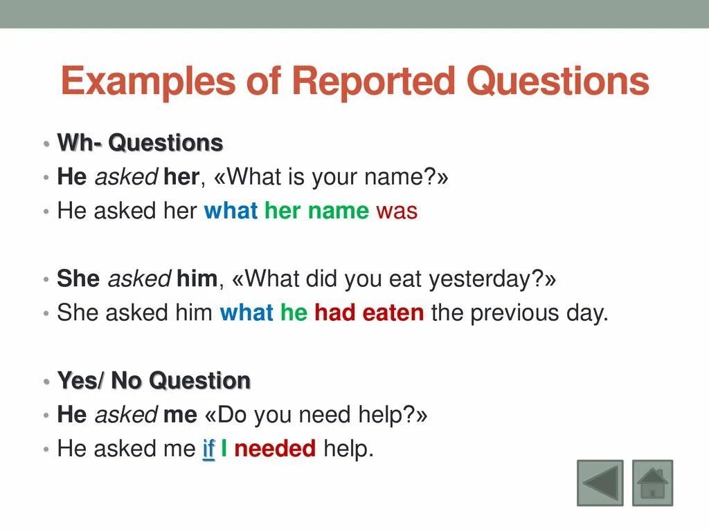 Reported questions. Reported questions примеры. Reported Speech вопросы. Reported Speech questions правила.