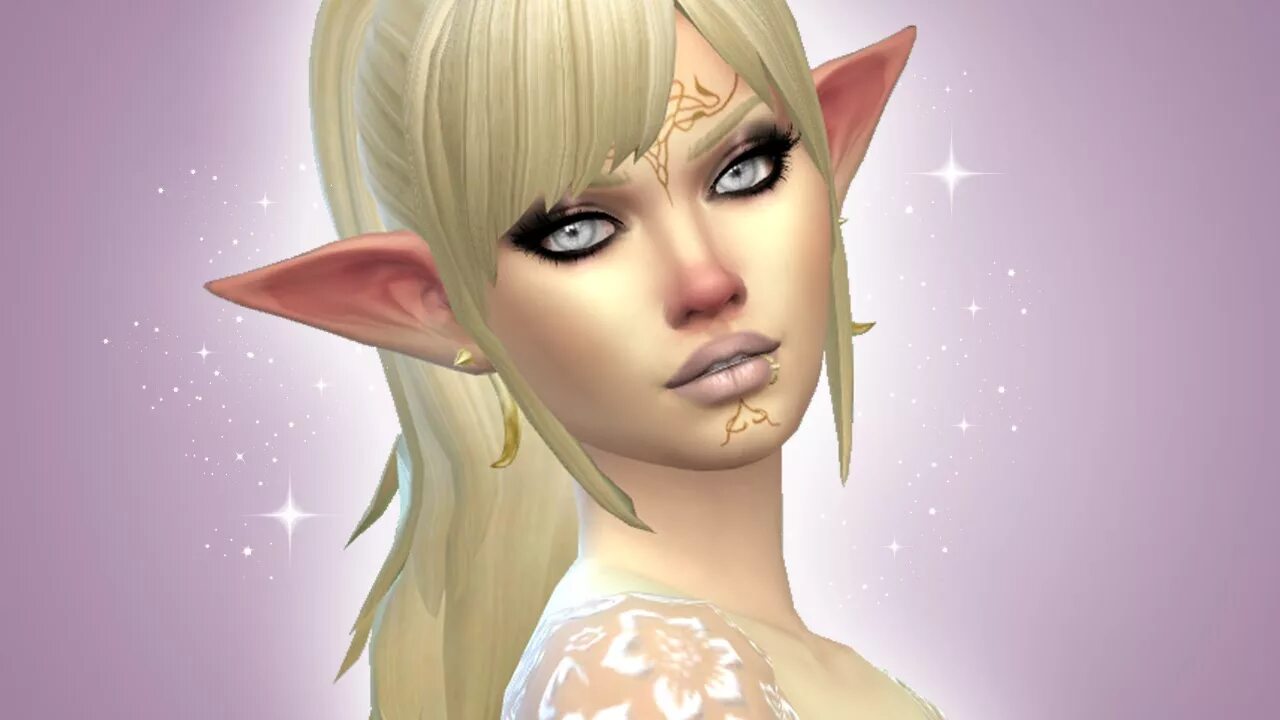 Мод ears. Симс 4 эльфы. sims 4 elf ears. эльфийка симс 4. sims 4 уши эльфа.