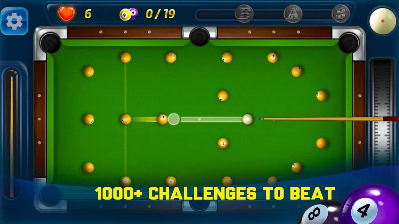 Бильярд "8 Ball Pool". Бильярд на андроид. Игра Билиардс. Русский бильярд на андроид.