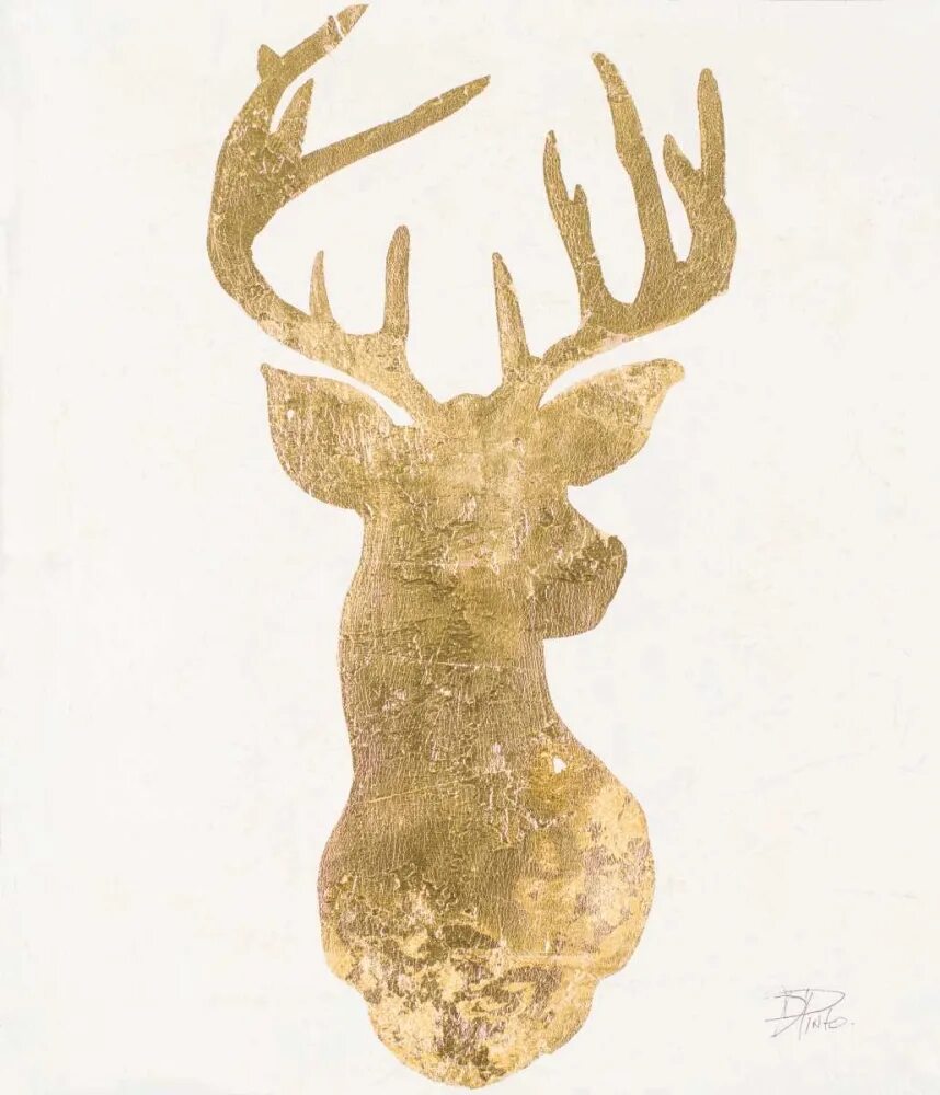 Олень золотистый. Картина золотой олень. Фигурка золотого оленя рисунок. Golden deer. Олень с золотыми рожками.