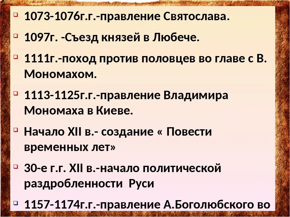 Тесты по истории 6 класс крещение руси. 1097 Год съезд князей в Любече. Историческое событие в 1097 г. 1111 Событие на Руси.