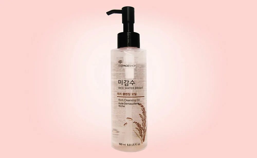 Rice Water Bright Rich Cleansing Oil. The face shop Rice Water Bright Cleansing Rich Oil (150ml). [The face shop] Rice Water Bright Light facial Cleansing Oil - 150ml. The face shop гидрофильное масло для сухой кожи Unfinished Bright Rich Cleansing Oil, 150мл.