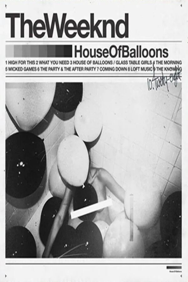 Песня house of balloons glass table girls. House of Balloons. House of Balloons альбом. House of Balloons weekend. The Weeknd House.