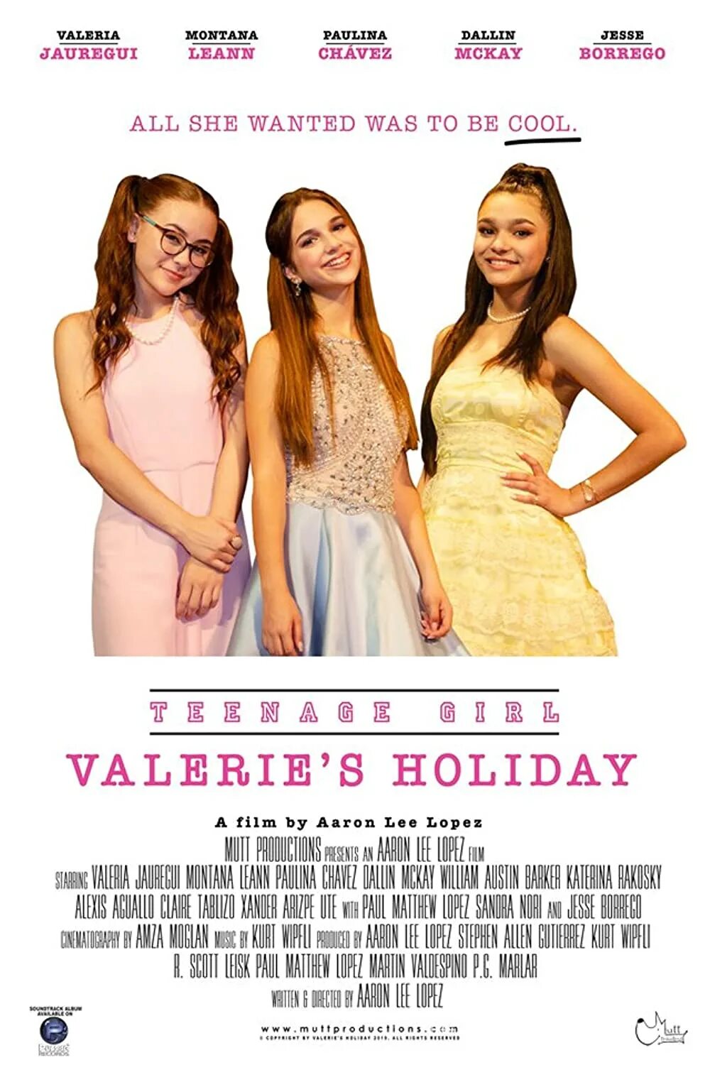 Каникулы валери 2019. Teenage girl: Valerie's Holiday (2019) посткр.