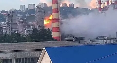 Пожар на туапсинском нпз сегодня
