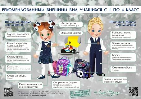 Правила школьной формы в школе