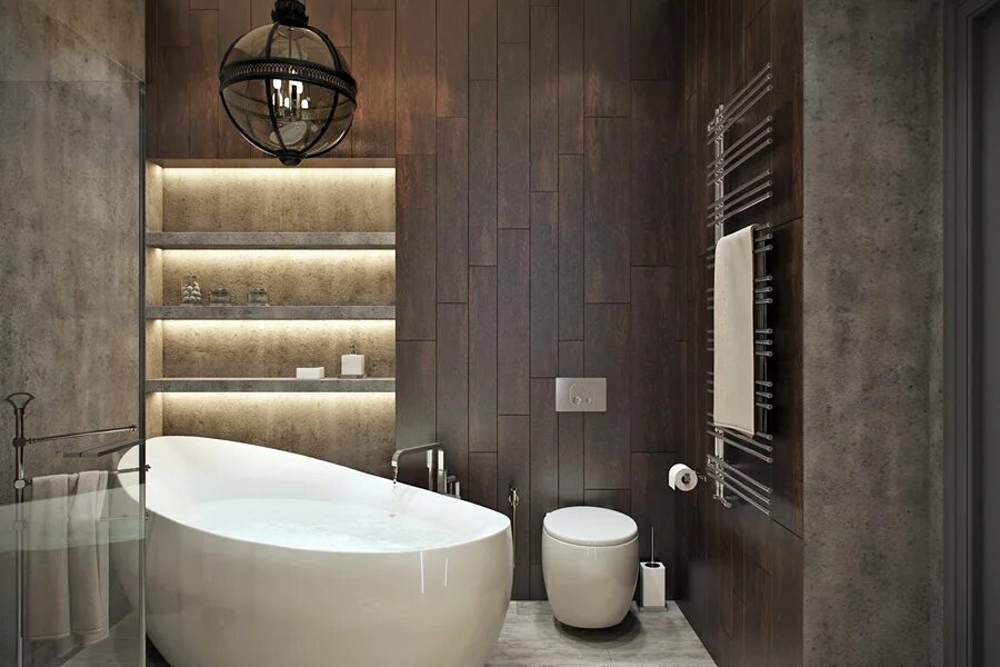 2 Loft Ideas For The Creative Artist #cementbathroom cement-bathroom-wall, 2020 