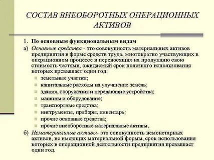 Материальные активы документы