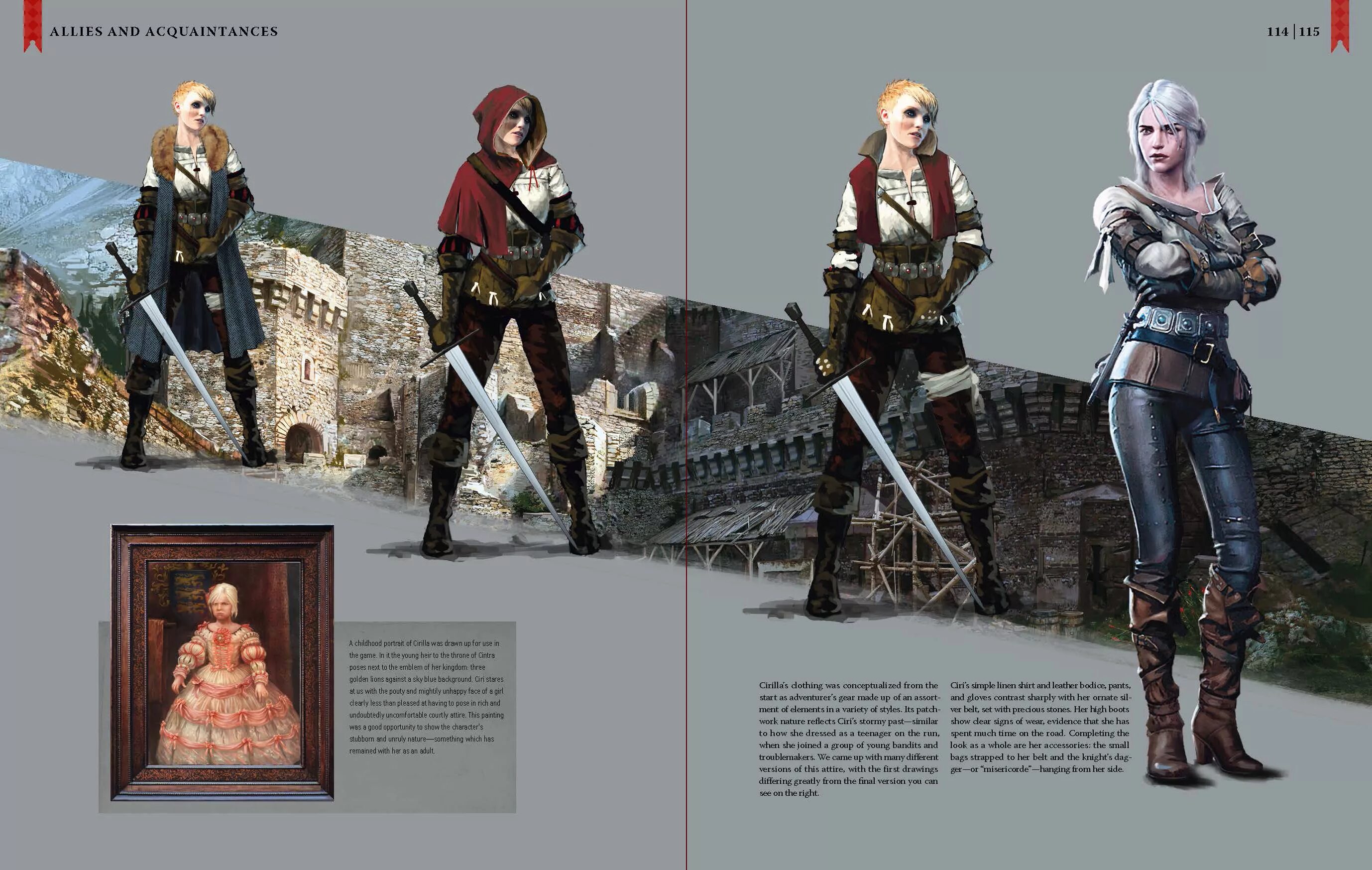 Ведьмак листы персонажа. Цири Ведьмак 3 концепт. Ведьмак 3 персонажи. Артбук Ведьмак 3. Ведьмак 1 артбук