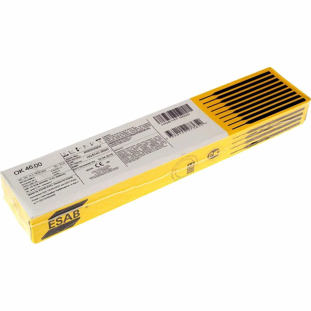 Электроды esab 5 мм. Электроды сварочные ok 46.00 (2.0х300 мм; 1 кг) ESAB. ЭСАБ ок 46. Электроды для сварки ЭСАБ ок 46. Электроды ок-46 2.5.