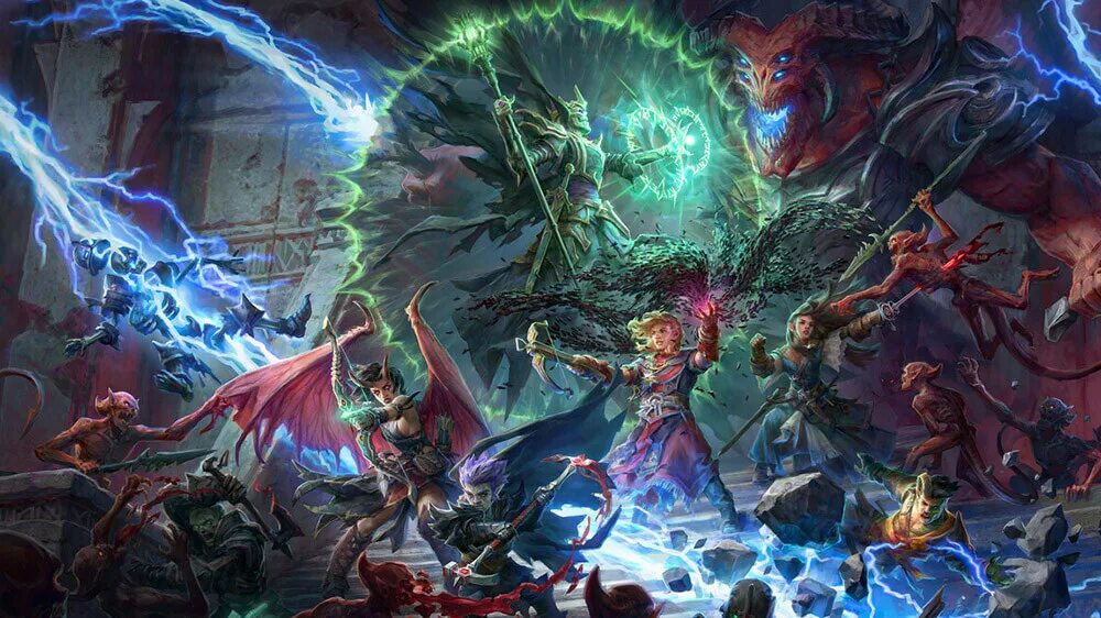 Pathfinder wrath of the righteous трикстер. Pathfinder 2021 игра. Pathfinder: Wrath of the Righteous. Патфайндер Wrath of the Righteous. Pathfinder Wrath of the Righteous мутасафен.