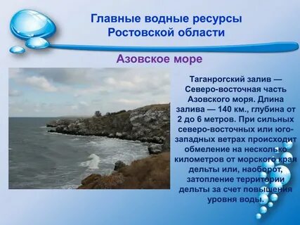 Водные объекты азовского моря