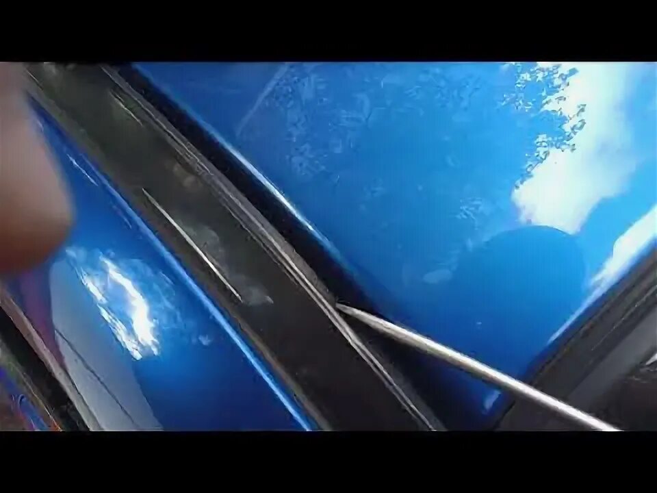 Снятие молдинга крыши Mazda 3 BK - YouTube