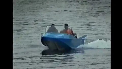 Обь 3 на воде