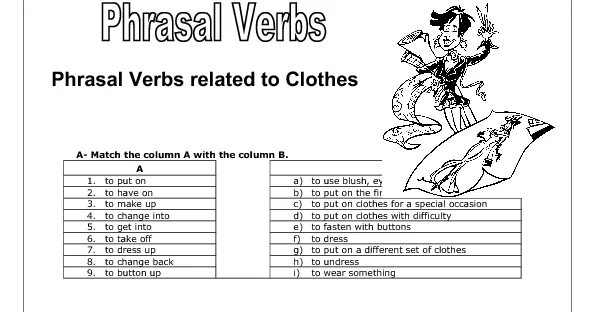 Related verb. Phrasal verbs relating to clothes. Verbs with clothes. Verbs of Cloths. Quiz clothes verbs.