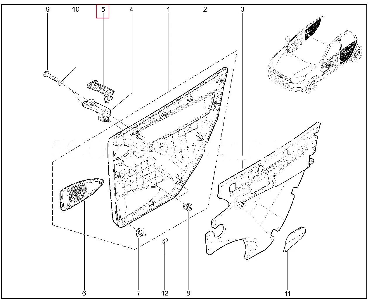 Задняя карта двери Гранта фл. Ручка двери 2190 схема. Дверная карта гранта передняя