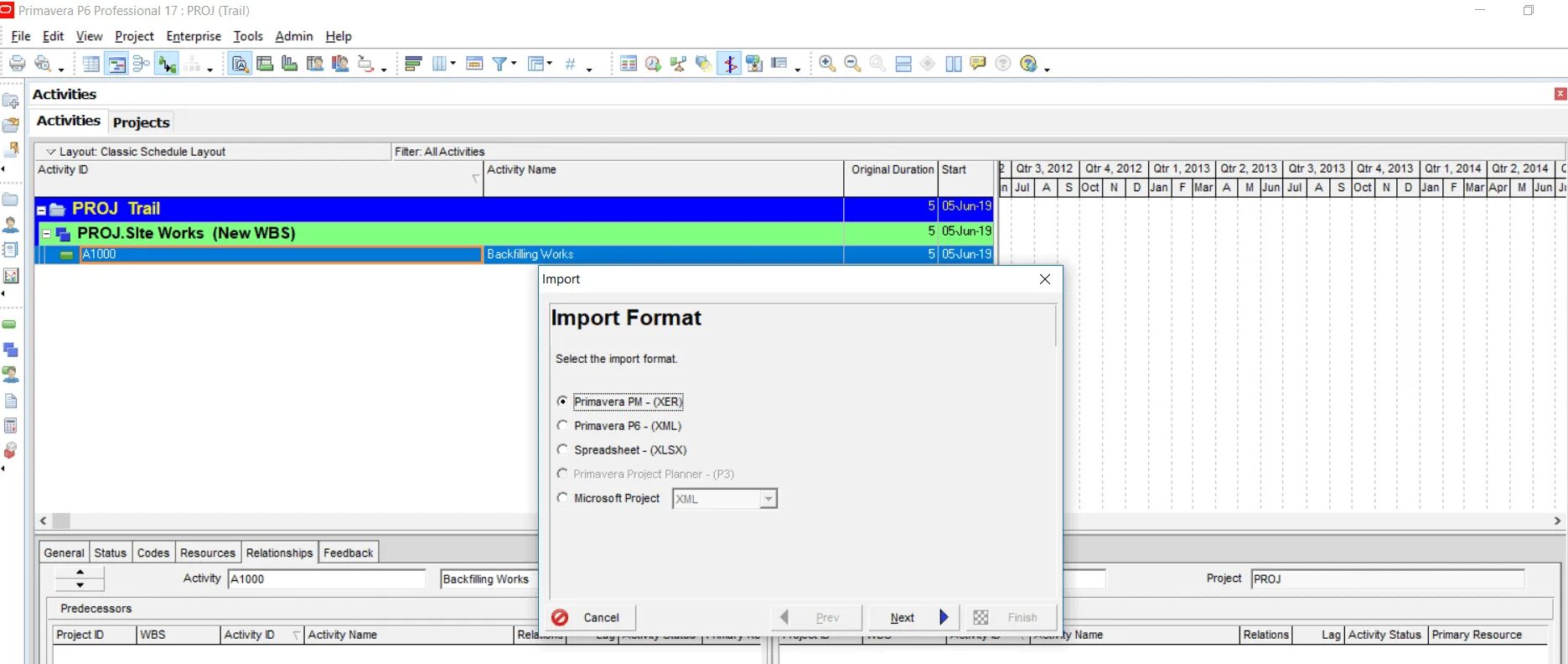 From import views. Wbs import primavera. primavera мастер импорта проектов. spider project импорт в primavera.
