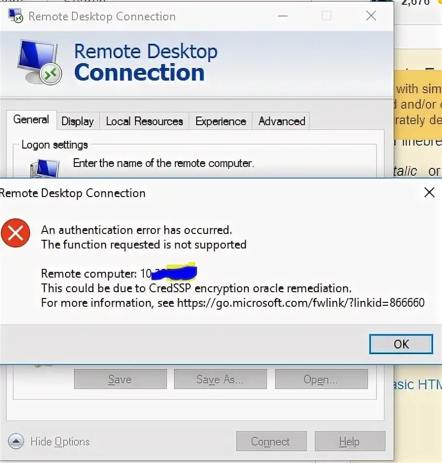 Rdp ошибка подлинности. Ошибка RDP. Ошибка RDP CREDSSP. Ошибка подключения RDP. Ошибка RDP подключения CREDSSP encryption Oracle Remediation.