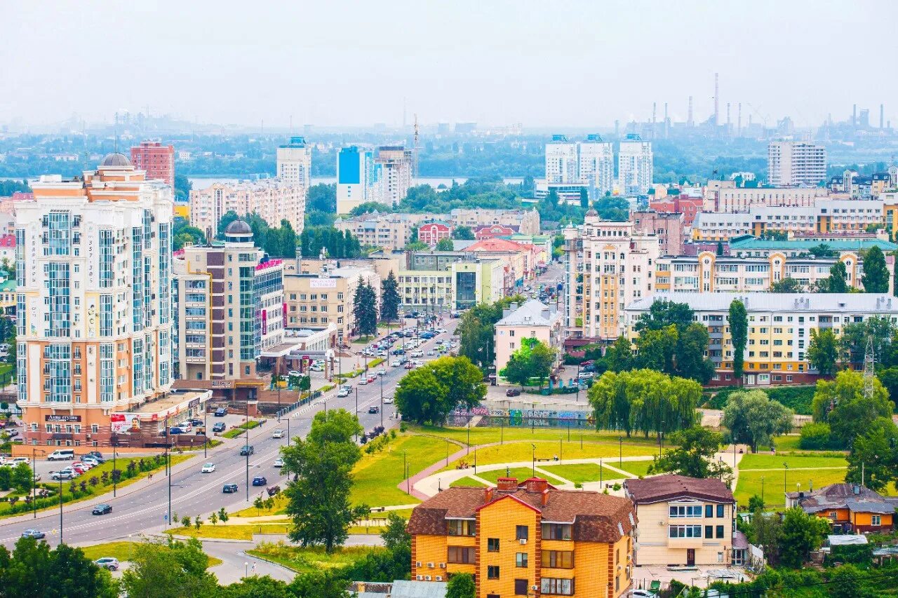 Городской округ город Липецк. Городской пейзаж Липецк. Липецк панорама. Современный Липецк.