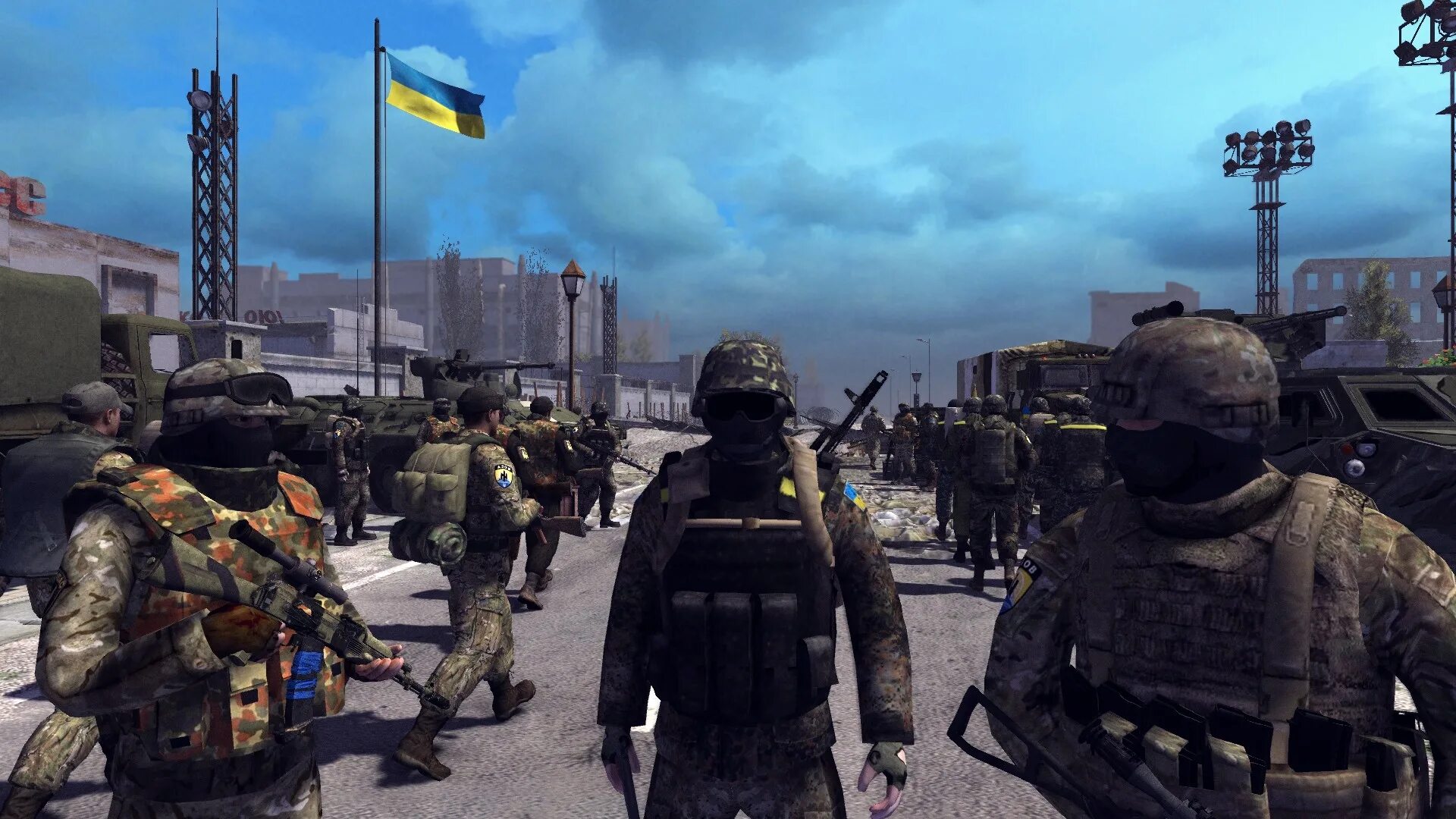 Вар ин украина. Arma 2 Донбасс.