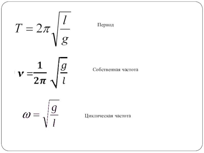 Частота колебаний формула циклической частоты. Циклическая частота формула физика. Круговая частота через частоту. Циклическая частота колебаний формула. Чему равна собственная частота