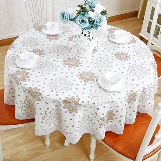 Круглые скатерти клеенки
