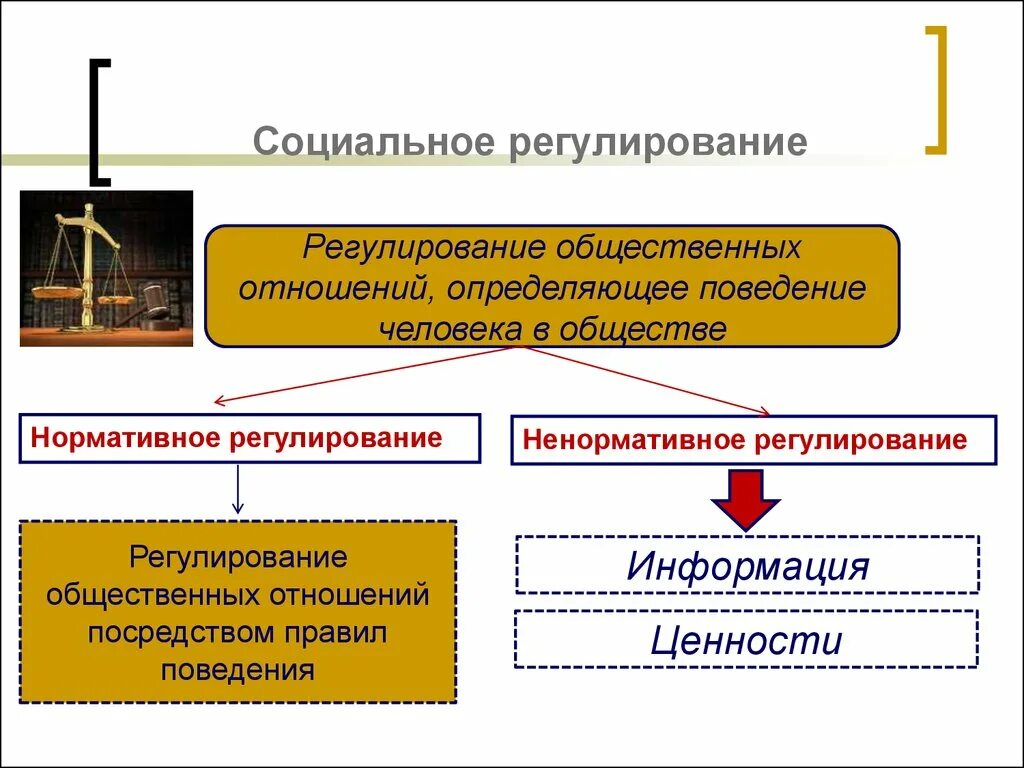 Основные определяющие отношения в обществе. Понятие регулирования общественных отношений. Механизм нормативного регулирования общественных отношений. Виды регулируемых общественных отношений. Регулирование социальных отношений.