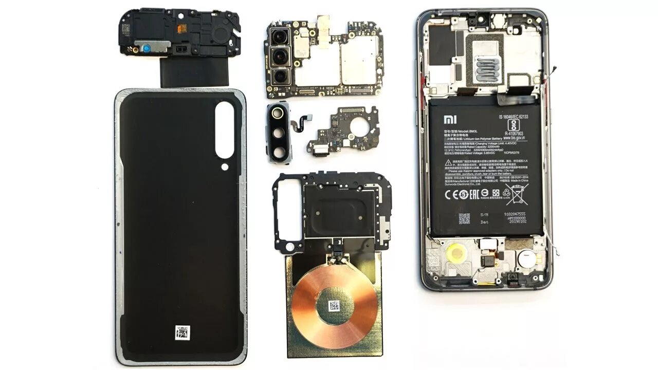 Mi9t NFC антенна. Xiaomi ми9т разбор. Mi 9t Pro в разборе. Mi 10 Teardown. Mi 9t аккумулятор