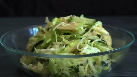 Салат из свежей капусты в банке
