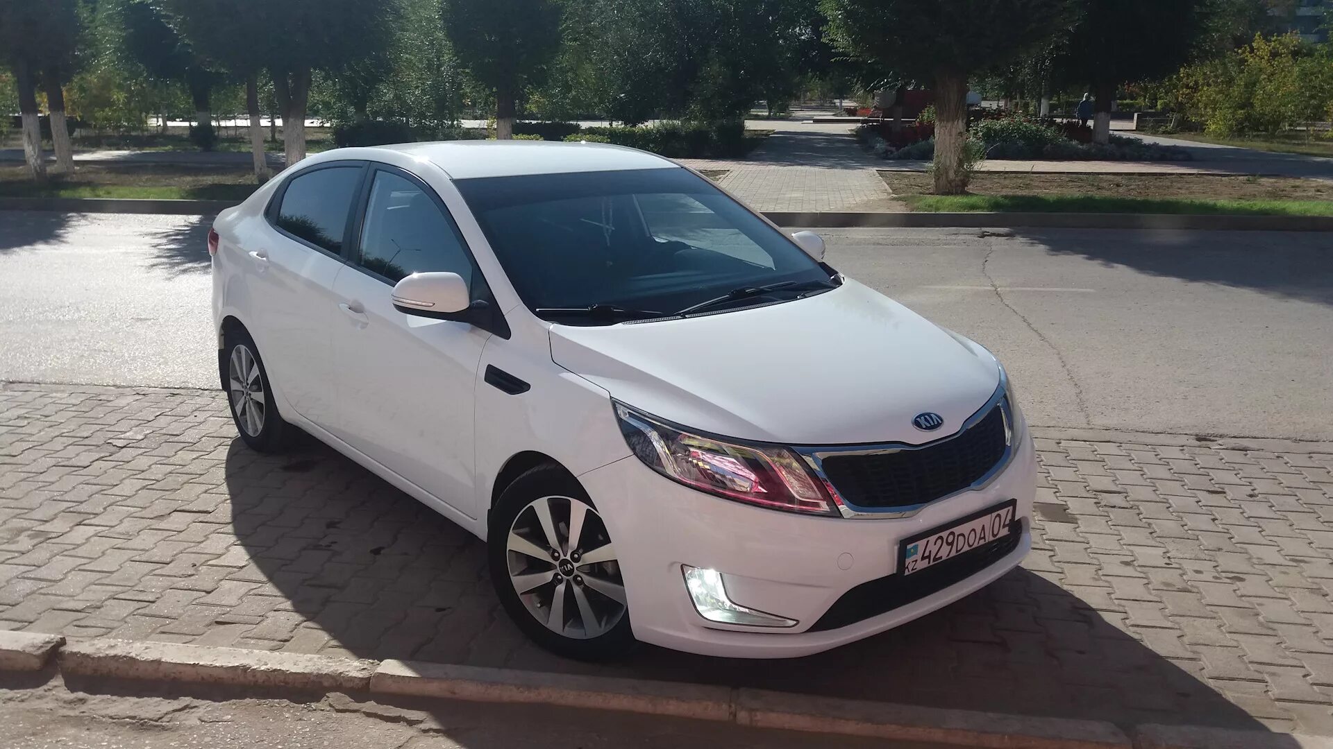 KIA Rio (3G) 1.4 бензиновый 2015 Козюлина)) на DRIVE2