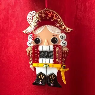 Елочная игрушка щелкунчик