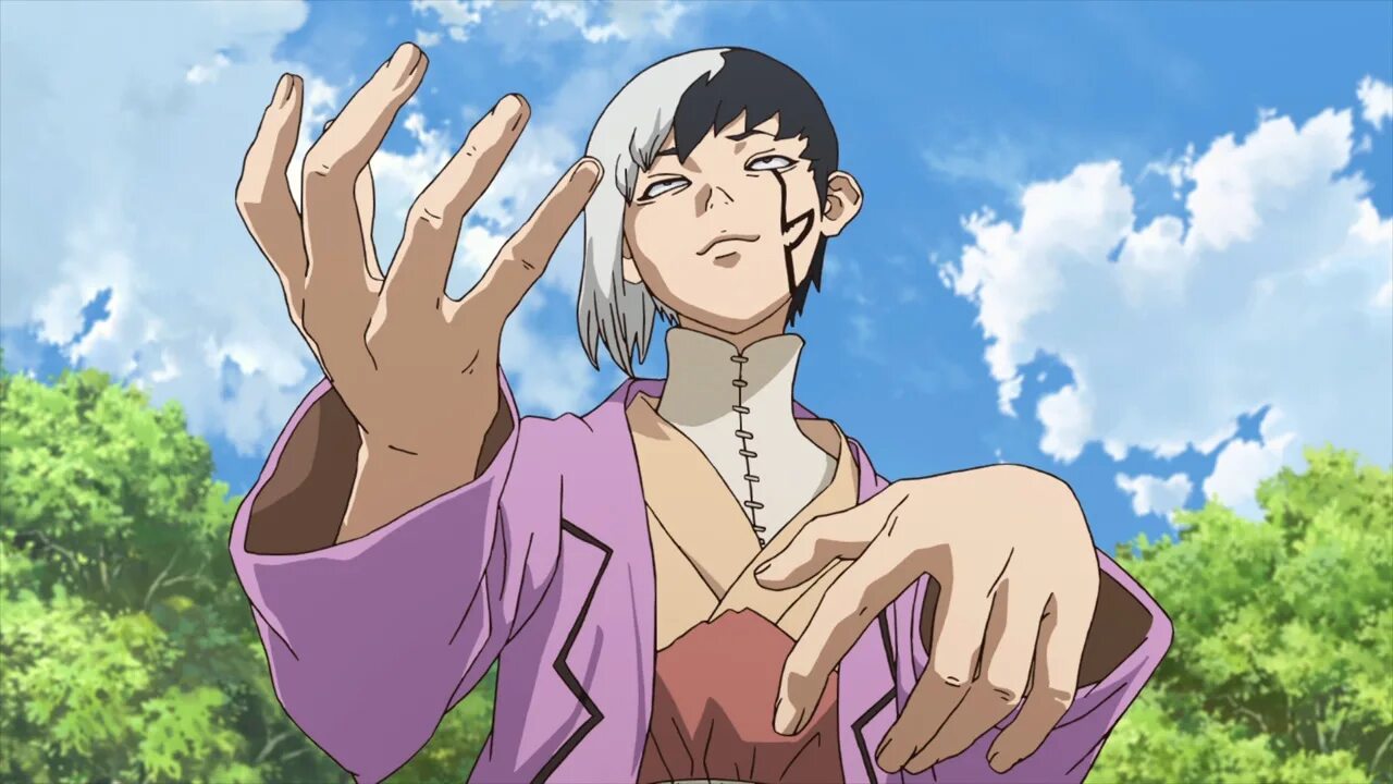 Аниме доктор стоун ген. Аниме доктор стоун асагири. Гэн доктор стоун. Гена сагири доктор стоун. Асагири гэн.