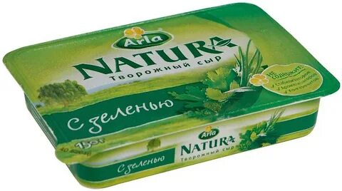 Нежный сыр с зеленью