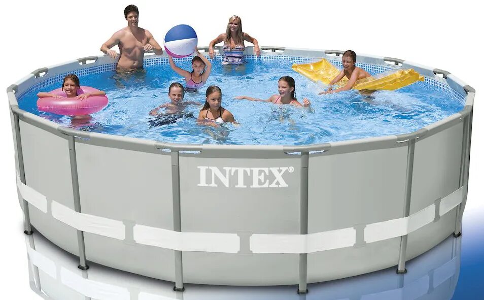 Бассейн intex 5. Каркасный бассейн интекс 549х132. интекс бассейны 488 122. бассейн каркасный intex 549х132. бассейн каркасный intex 457х107.