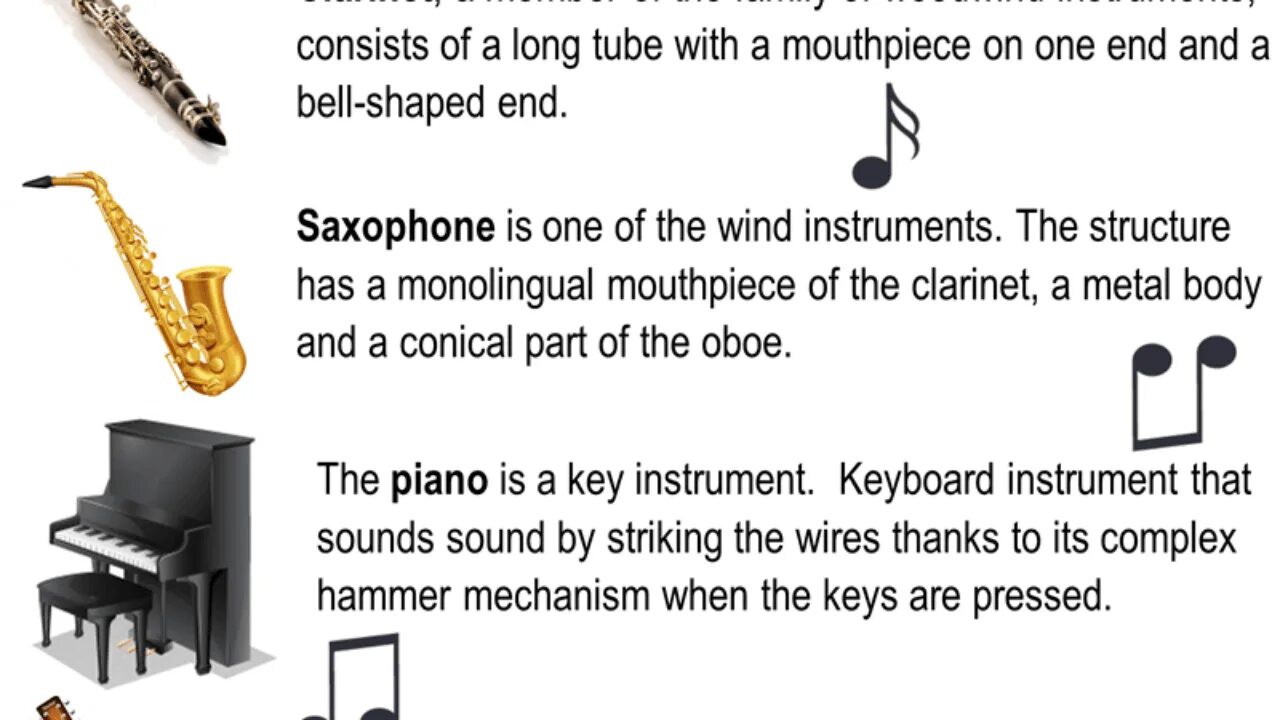 Instruments definition