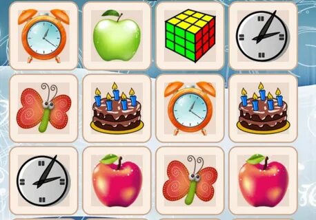 Игры на память 1 класс