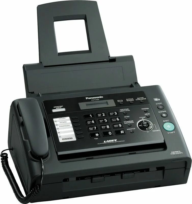 Факс. Kx-fl423rub panasonic. panasonic kx-fl423. факс panasonic kx-fl423. факс лазерный panasonic kx-fl 423.