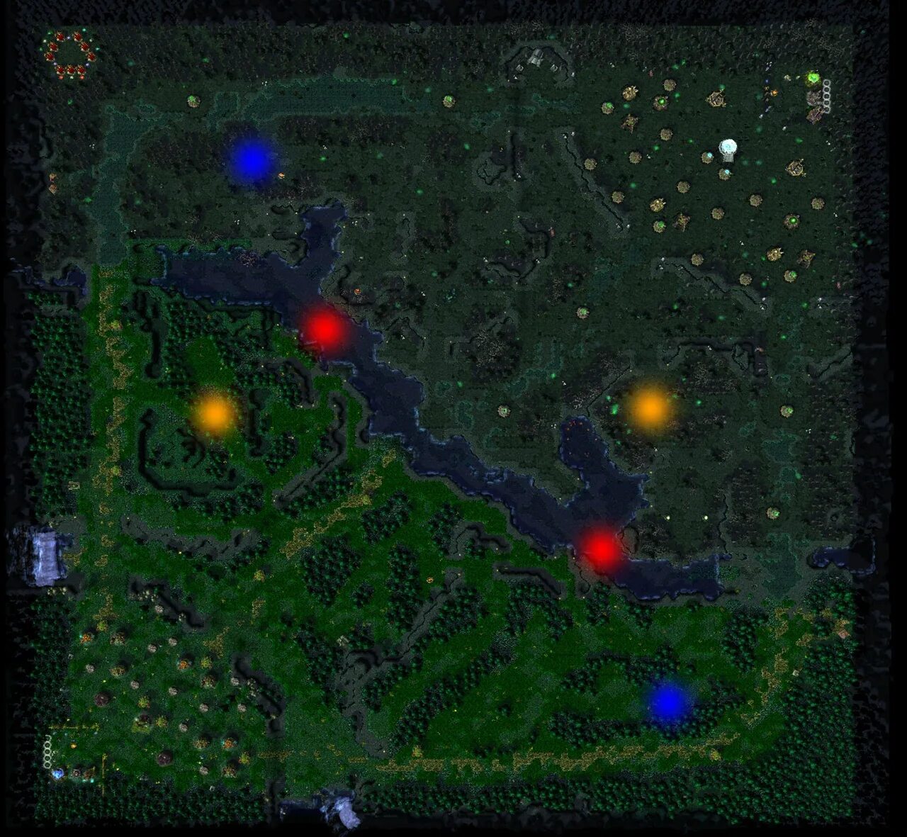 3 миникарта. Dota 2 карта. Dota 2 карта варкрафт. Warcraft 2 карта дота. Дота 1 карта.
