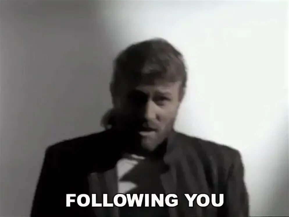 Is not following you. Is not following you