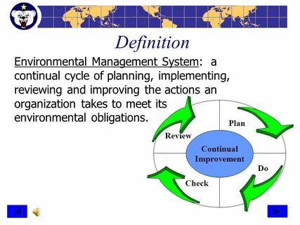 Environment definition