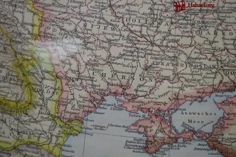 Карта 1917 года