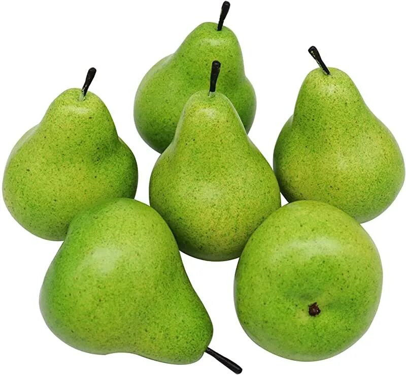 Pear 6. Груша. Груша фрукт. Зеленая груша. Три груши.