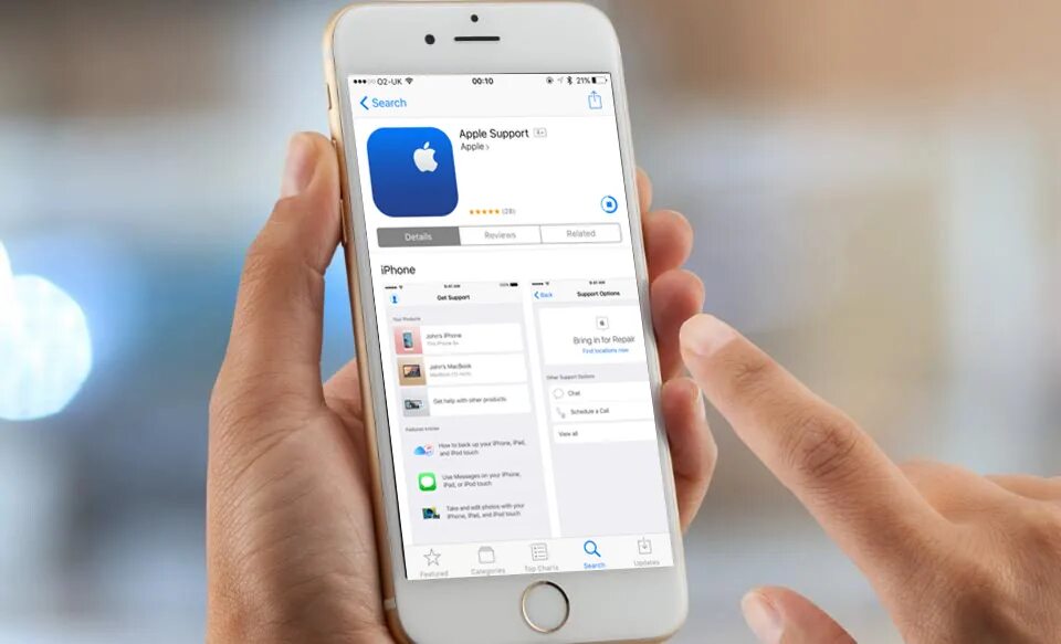 Бесплатная поддержка айфона