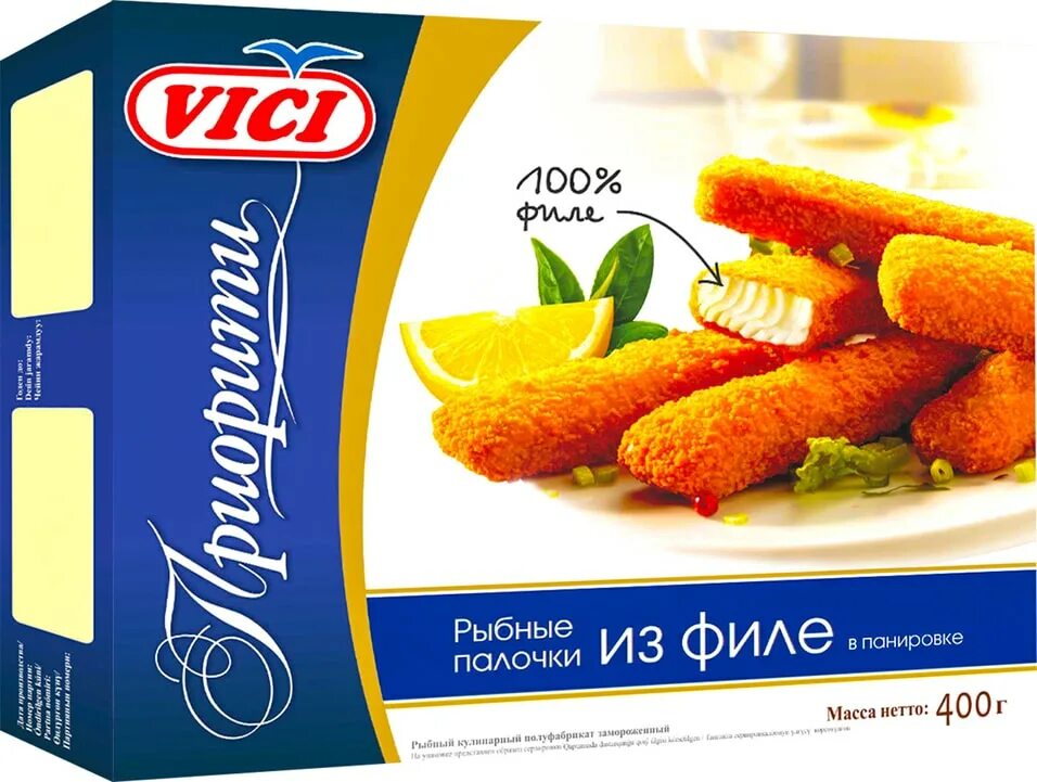 Рыбные палочки отзывы. Vici рыбные палочки Vici 400г. Vici рыбные палочки из филе 250гр/13шт. Рыбные палочки из филе, Vici, 250 гр. Рыбные палочки Vici короб 400г.