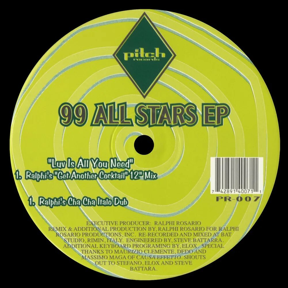 99 Allstars Chemical Generation. Tyrome - Electric Voodoo (Club Attack).