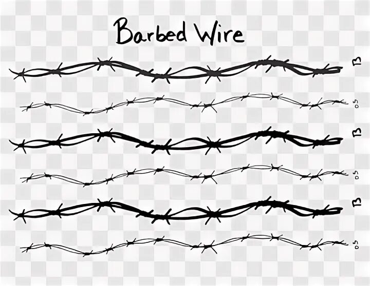 Wire points. Wire points
