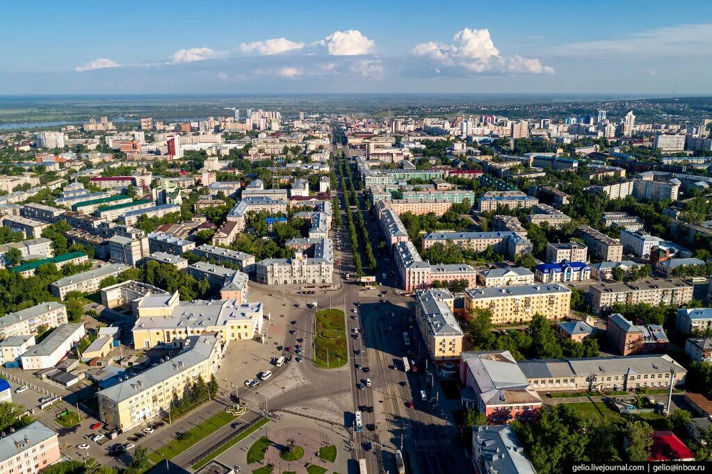 Барнаул с высоты: столица Алтайского края" в блоге "Города и сёла России" - Сдел