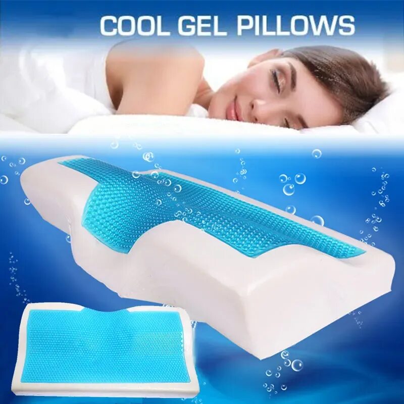 Ортопедическая гелевая подушка Memory Foam. Ортопедическая cool Gel подушка для сна. Ортопедическая подушка Nebula Anti Snoring. Подушка с охлаждающим эффектом. Gel подушка