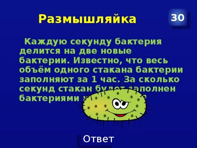 2 бактерии 1 8. Вопросы про бактерии. Бактерия делится на две бактерии. Вопросы про бактерии с ответами. Загадки про бактерии.